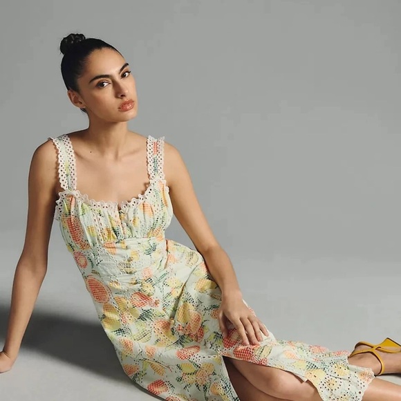 Anthropologie Midi Dress - Picture 3 of 16